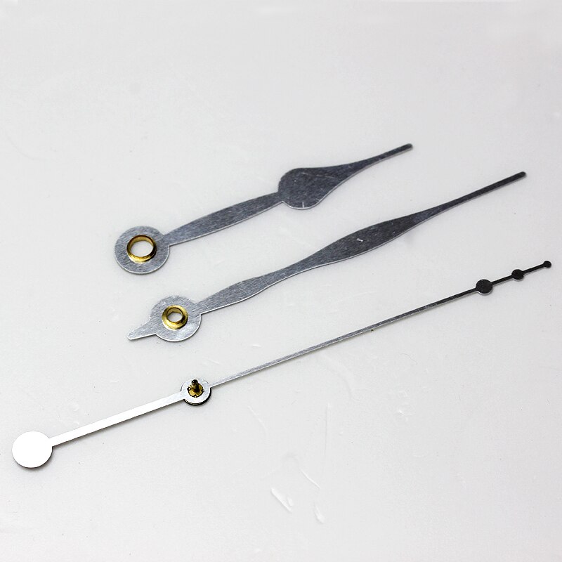 52# zwarte wijzers (alleen wijzers) metalen aluminium doe-het-zelf wijzers kwartsklok accessoire doe-het-zelf klok kits
