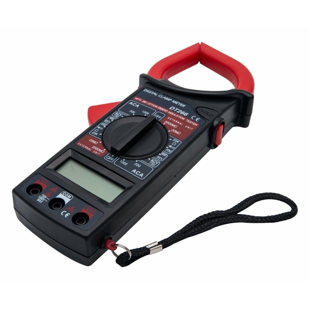 Electrical Instruments LCD Digital Multimeter Handheld Current Circuit Tester AC DC Volt Amp Checker For Electrician