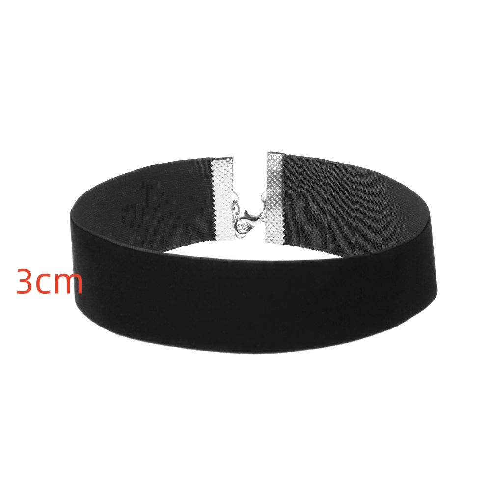 Gargantilla de terciopelo, Collar gótico Vintage con cadena para el cuello, Gargantilla negra para niña y mujer, joyería de en el cuello, accesorios: Color dorado