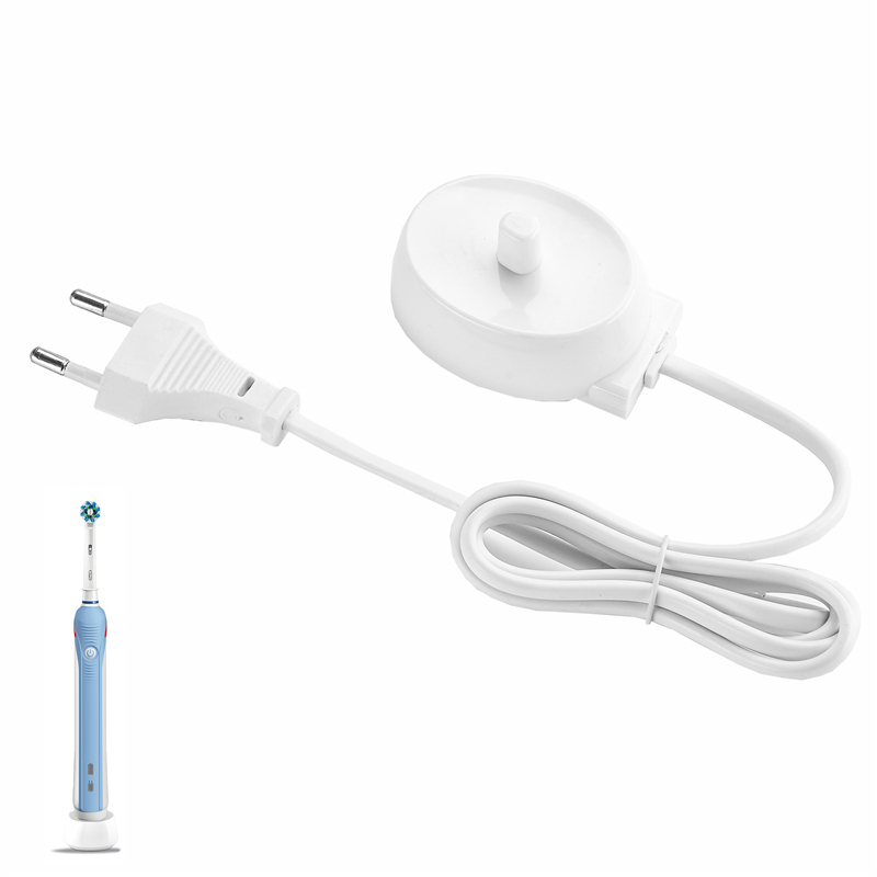 110-220V Replacement Electric Toothbrush Charger Model 3757 Suitable For Braun Oral-b D17 OC18 OC20 Charging Cradle EU/US Plug
