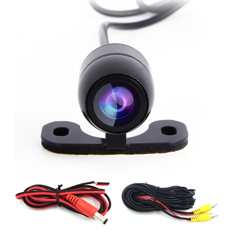 170 ° groothoek auto achteruitrijcamera hd nachtzicht achteruitrijcamera back-up parkeercamera zeer waterdichte achteruitrijmonitor
