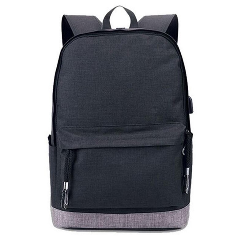 Senkey Style Men Backpack Student School Bags For Teenagers backpack Men Travel USB Charging Computer Bag