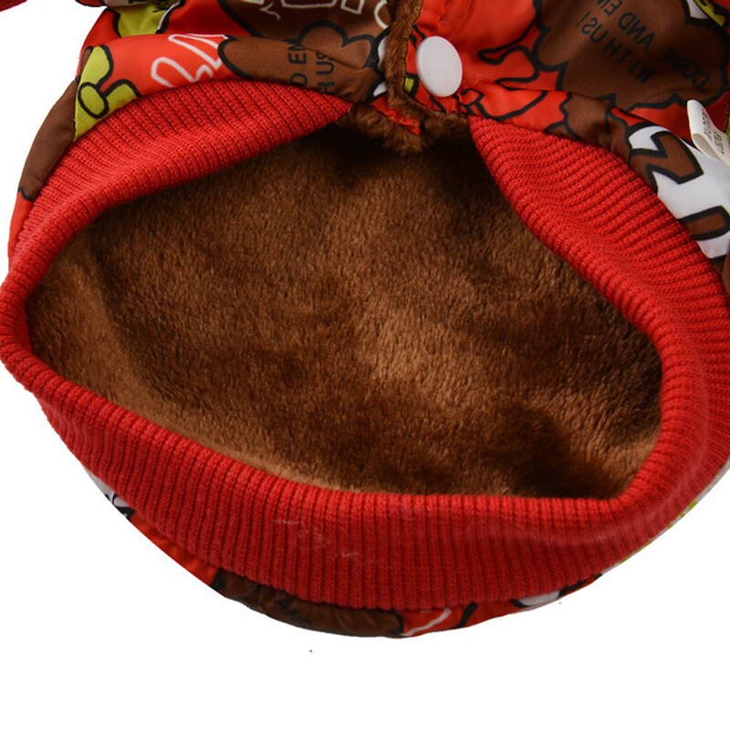Veste polaire à capuche pour animaux de compagnie, manteaux imperméables et chauds pour chiens et chats, tenue d&#39;hiver à la pour petits chiens
