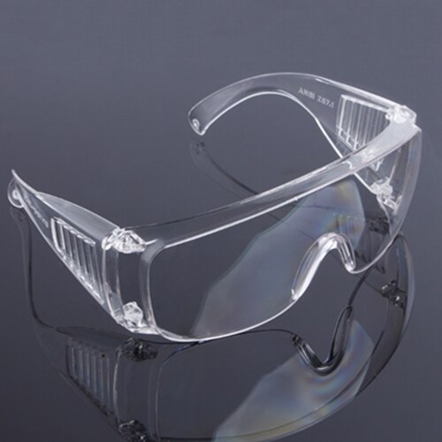 Beschermende Veiligheidsbril Bril Werk Dental Oogbescherming Bril Eyewear 62KB: Transparent