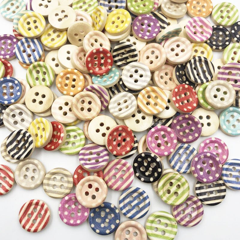50PCs 2 Löcher Mixed Blume Tasten für Hand Handwerk Scrapbooking DIY Nähen Dekorative kinder Taste Kleidung WB526: Color 19