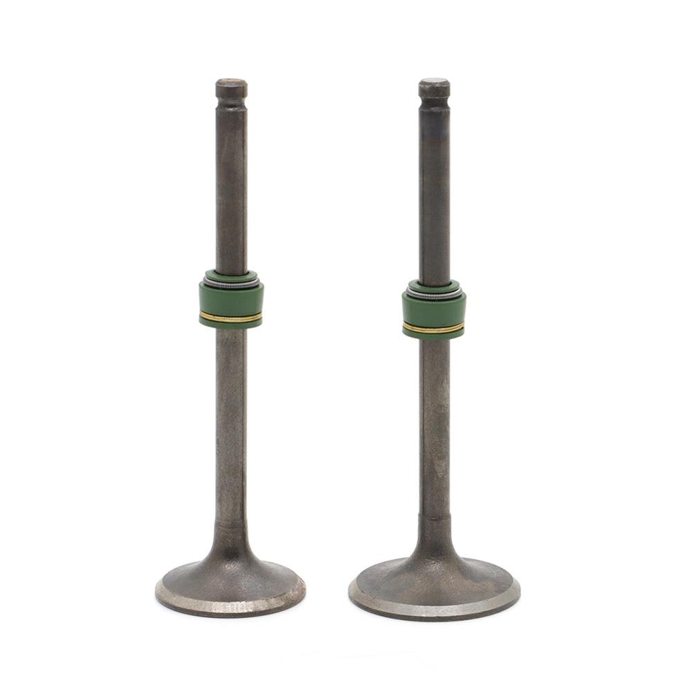 Valves Intake Exhaust Set for Suzuki GN125 GZ125 GS125 DR125 GN GZ GS DR 125 Motorcycle Engines Parts