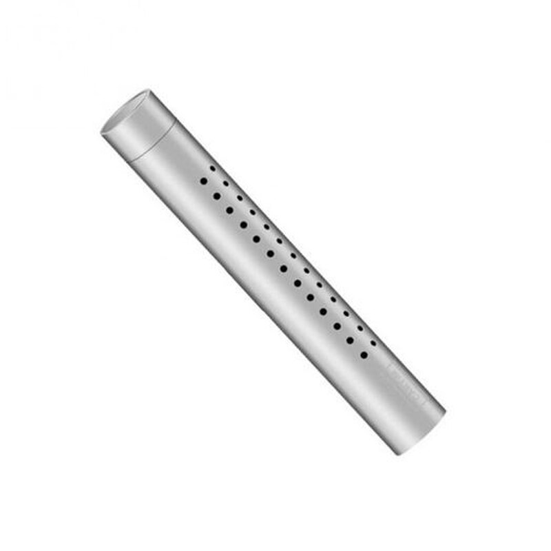 Voiture évent désodorisant parfum diffuseur remplissage solide parfum bâton voiture purificateur d'air voiture oxygène barre ioniseur voiture style: Grey cover