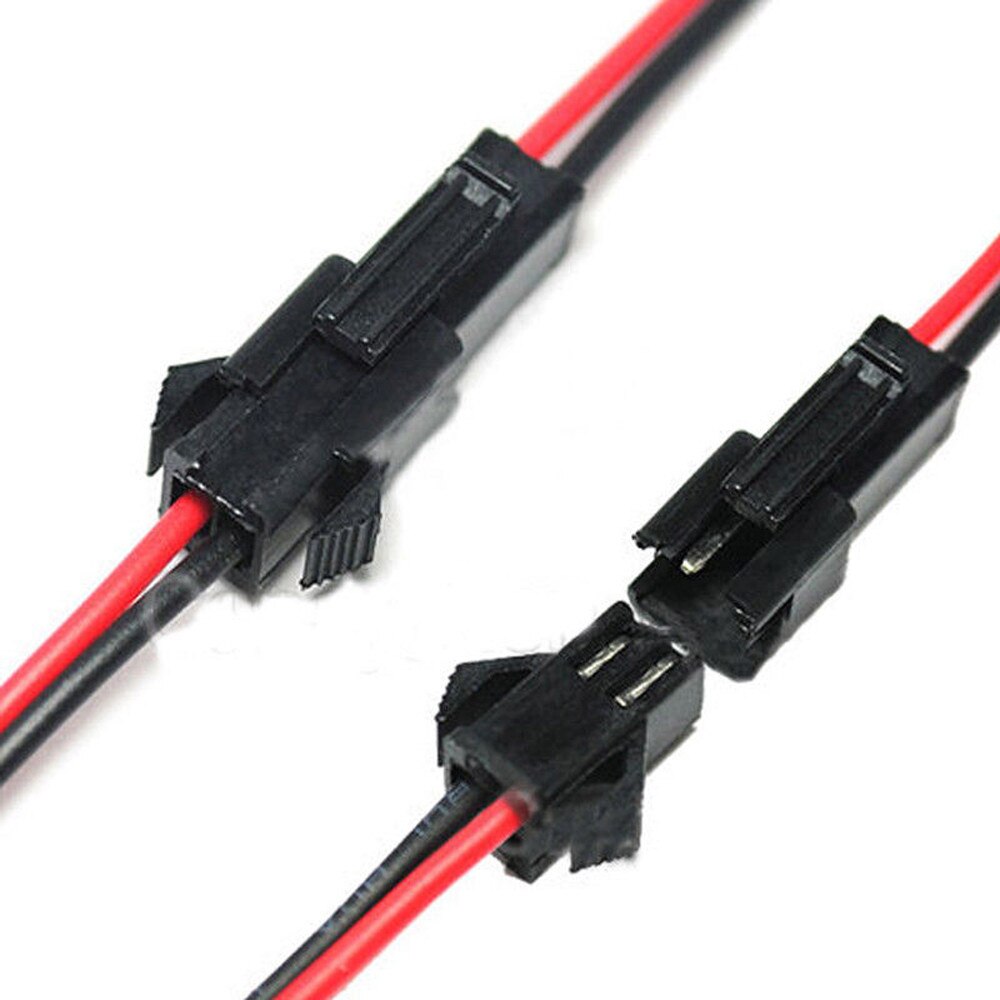 10Pairs 2PIN Mannelijke En Vrouwelijke Connector Wire Kabel Voor 3528 5050 Led Strip Verlichting Diy Led Verlichting Decoratie 2.26