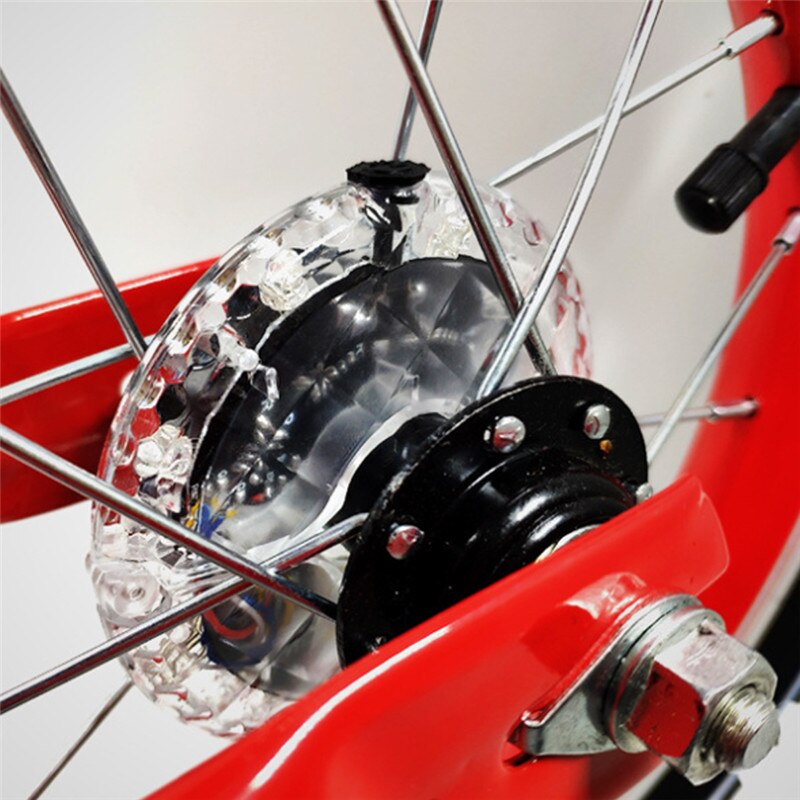 Neue Wiederaufladbare Fahrrad Rad Lichter LED Kind freundlicher Fahrrad Fahrrad Lampe Spaß Radfahren