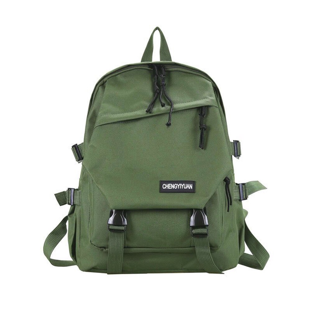 femmes hommes Oxford école sacs à dos grande capacité Mochila quotidien voyage sac femme sacs à bandoulière adolescent lycée sac: green