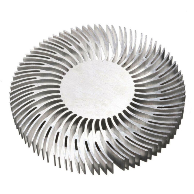 90mm x10mm Round Mountable Aluminum Heat Sink Cooling LED Radiator For 10W LED Heatsink Light Radiator