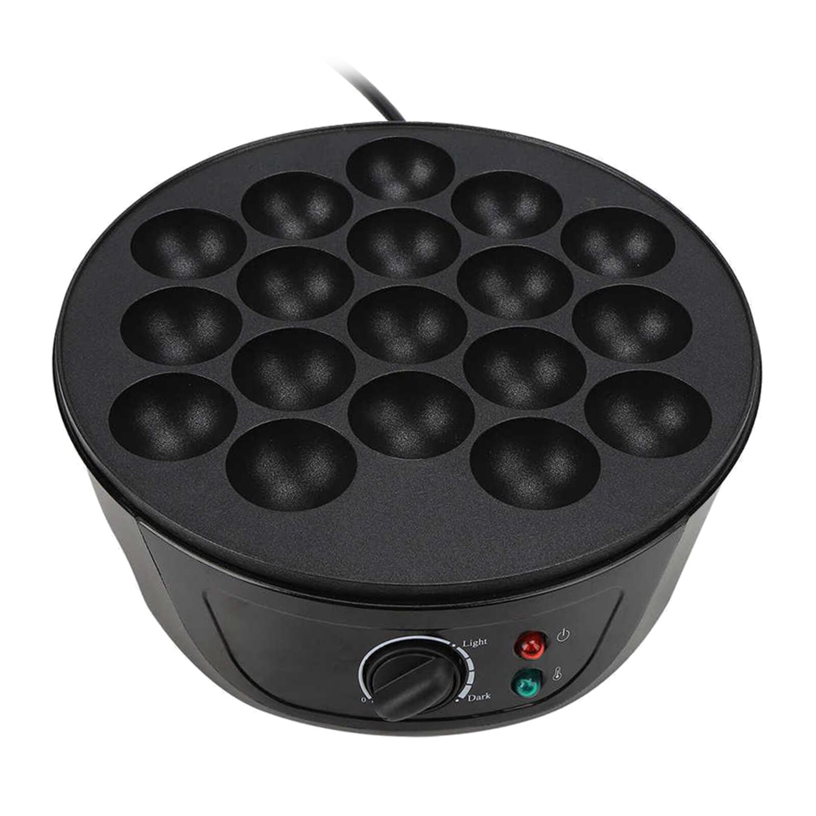 750W 18 Holes Takoyaki Baking Machine Household Electric Takoyaki Maker Meat Octopus Balls Grill Pan Cake Pops