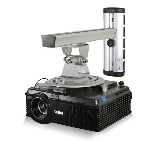 Aluminum Alloy 360 Degree Projector Wall Mount Full Motion Retractable Universal Projector Hanger Bracket PR03