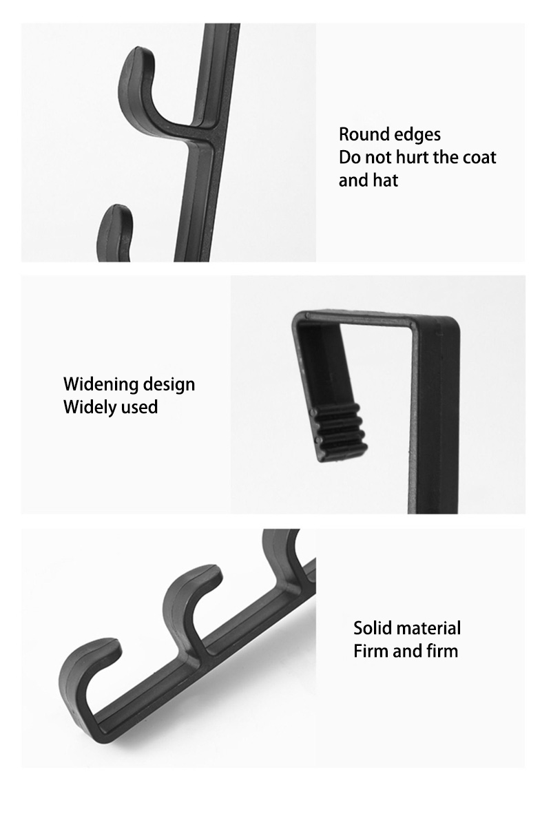 Xiaomi Slaapkamerdeurhanger Kledingophangrek boven de deur Multifunctionele thuisopslag Naadloze haak Draagbaar voor tassen Hoed