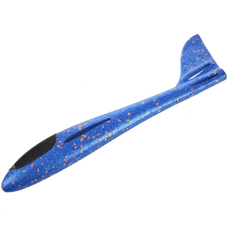 48Cm Hand Gooi Verlichting Up Flying Zweefvliegtuig Vliegtuig Glow In The Dark Speelgoed Foam Vliegtuig Model Led Flash Games speelgoed Voor Kinderen