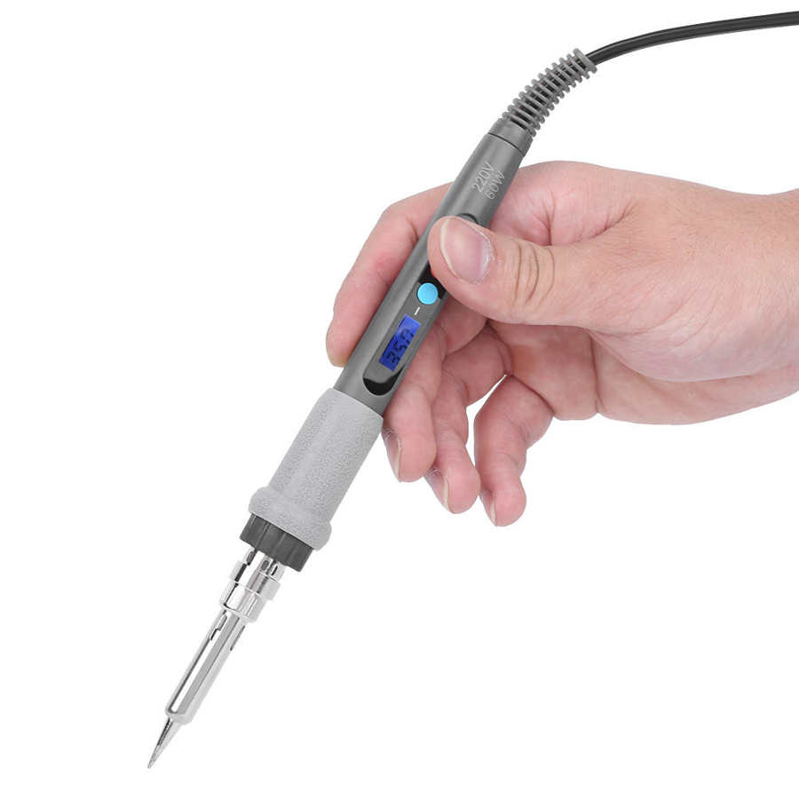 Electric Soldering Iron Portable Constant Temperature Digital LCD Display Soldering Iron 900M Series Soldering Iron Tip for