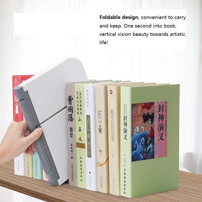 Foldable Portable Reading Rack Eye Protection Book stand Document Holder for Office School Home Adjustable Angle Desk Book Rack