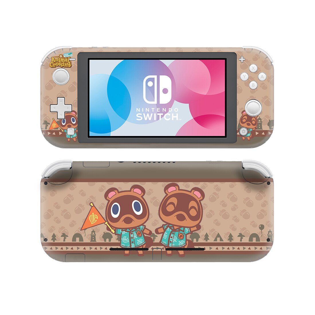 13 stili adesivo Skin in vinile stile incrociato animale per Nintendo Switch Lite NSL Cover protettiva per pellicola protettiva L1043: Style 9