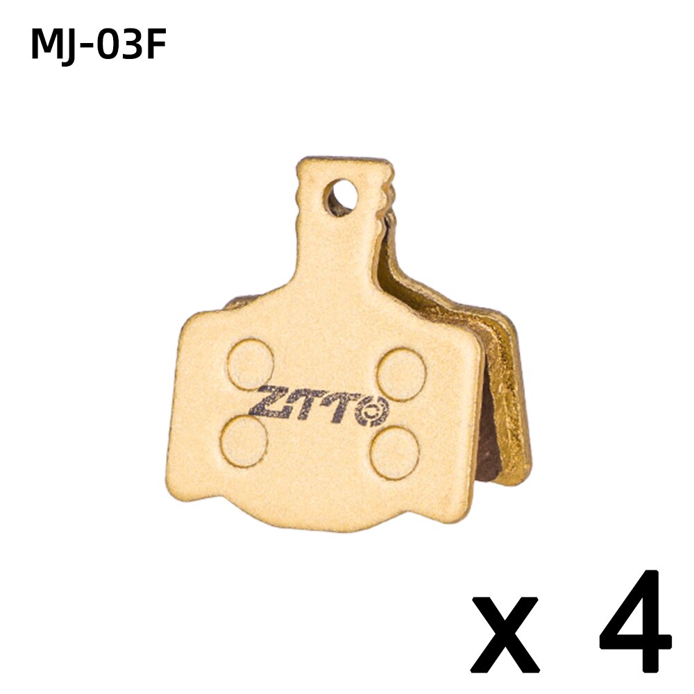 ZTTO 4 paires de plaquettes de frein de vélo entièrement en métal vtt pour MT200 M8000 M785 G03TI G04TI Code de guidage DB1 BB5 CR MT2 MT4 R1 frein à disque de vélo: Bleu marine