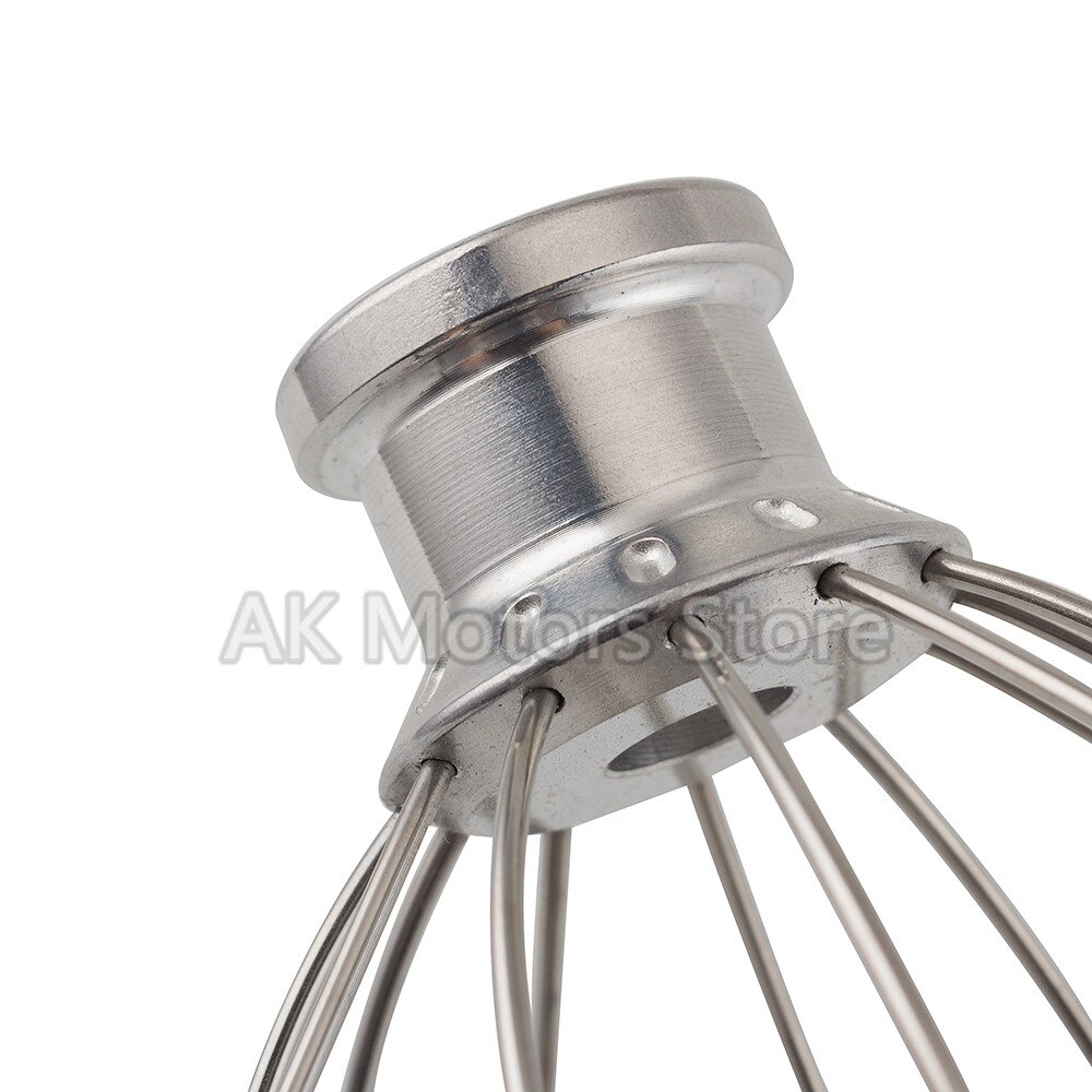 Batidor de 6 cables, accesorio para KitchenAid K45WW KSM90 KSM150 K455, acero inoxidable