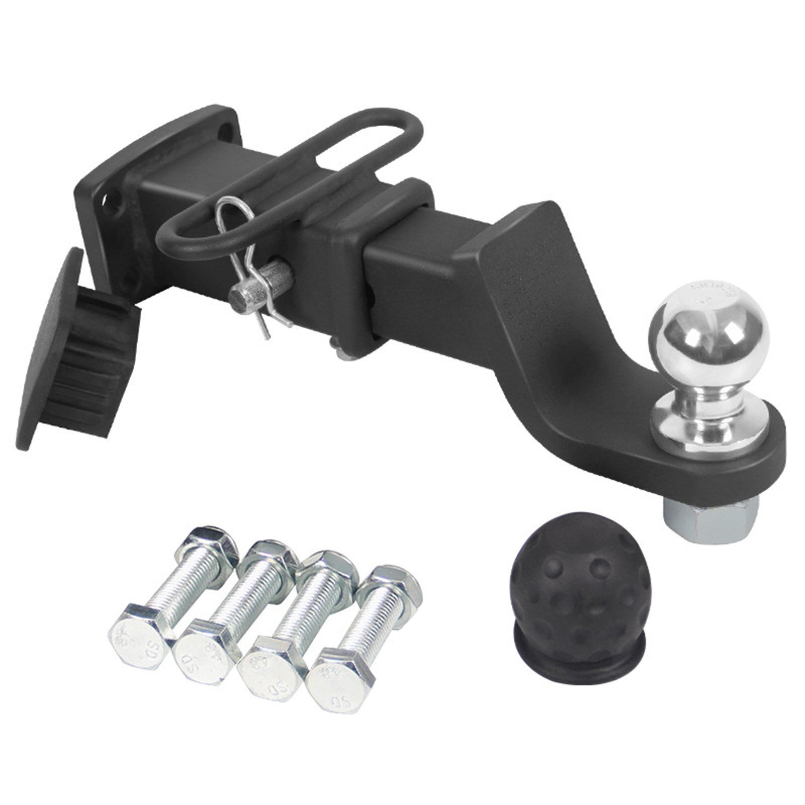 6000 Pounds Adjustable Trailer Hitch Lock Pin Set With One Locking System 2 Keys For Class I/II/III/IV/V Tow Hitch Receivers: Package 1