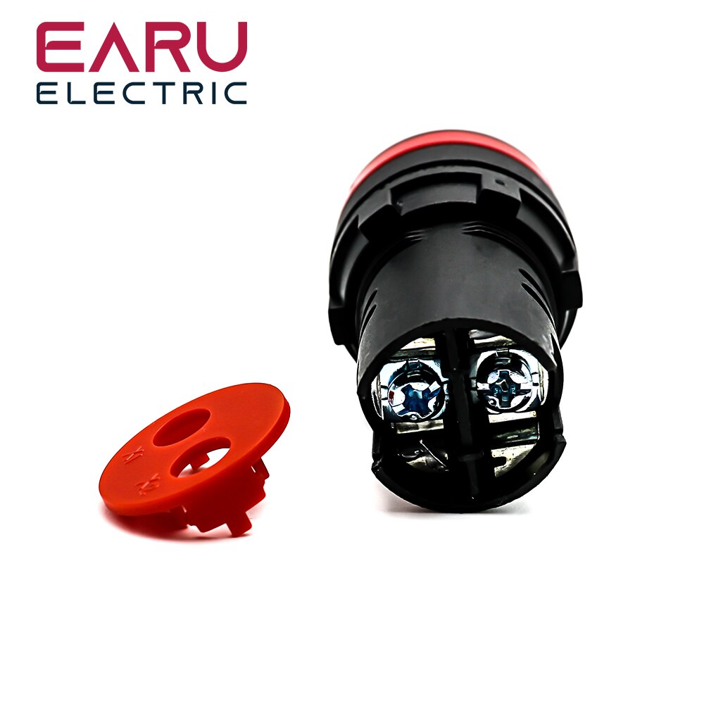 22MM Tafel montieren LED Energie Elektronische Anzeige Pilot Signal Licht Lampe 12V 24V 110V 220V 380V verrotten Grün Gelb Blau Weiß LED