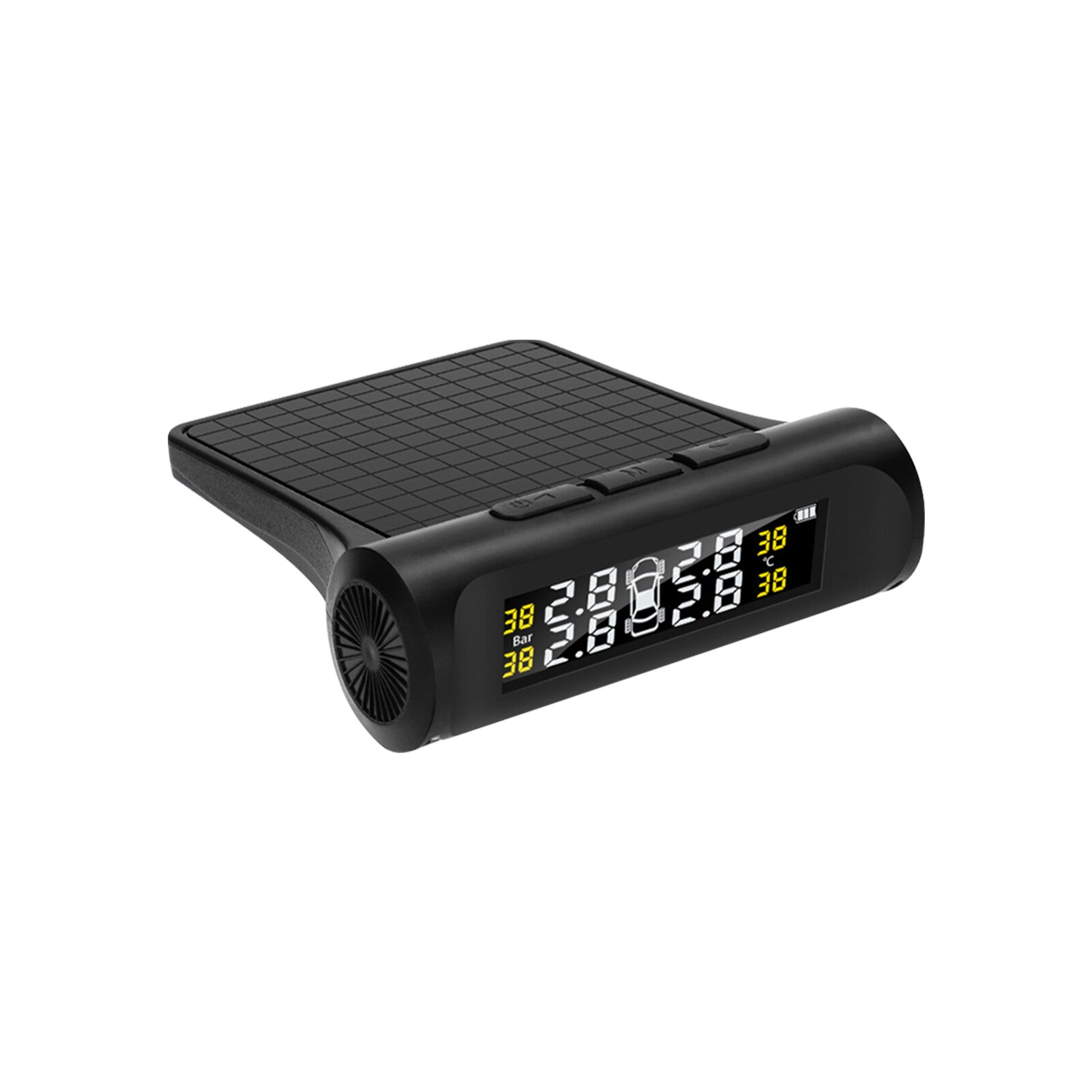 Battery Type Wireless Car Tire Pressure Monitor Auto Security Alarm Systems Temperature Warning Car Check Tool