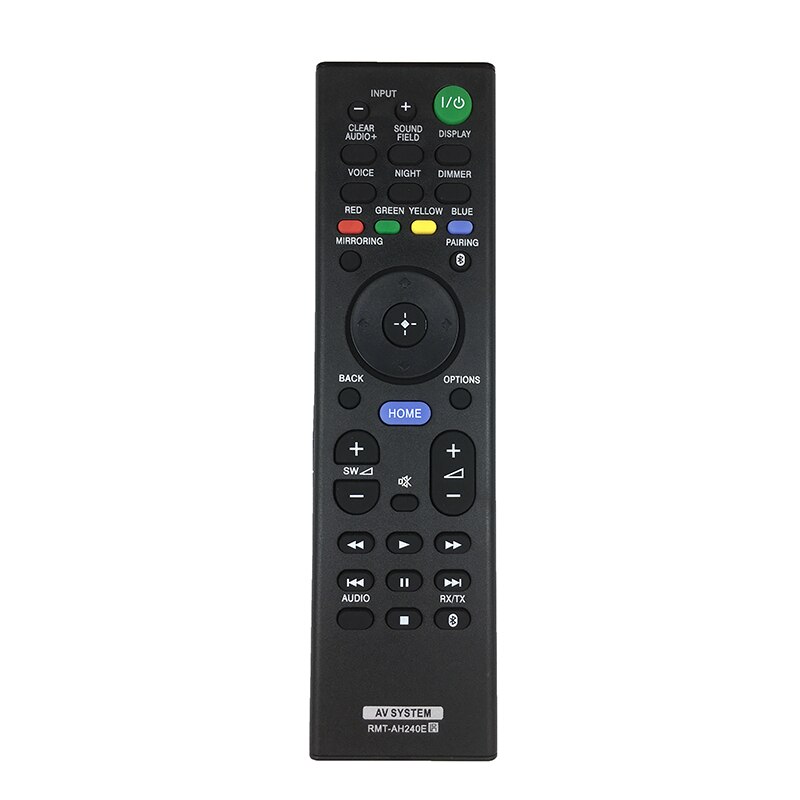 remplacement RMT-AH240E pour Sony barre de son système télécommande HT-CT790 HT-NT5 HT-XT2 SA-CT790 SANT5