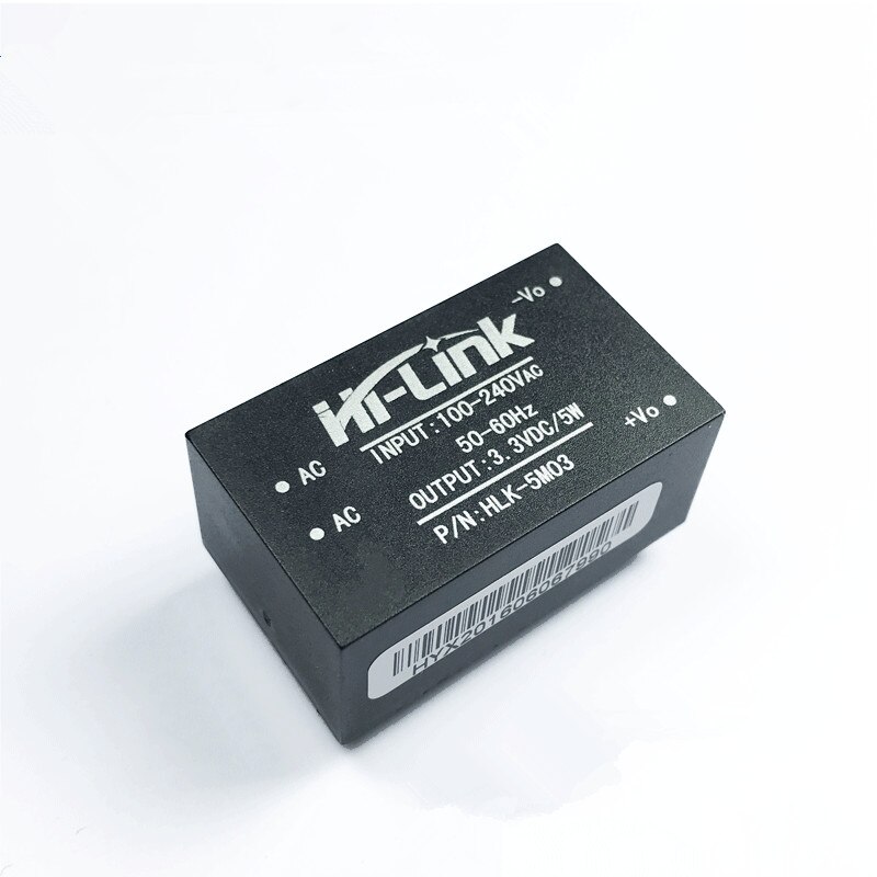5 stks/partij HLK-5M03 220 v om 3.3 v 5 w mini voeding module intelligente huishoudelijke switching AC DC transformator