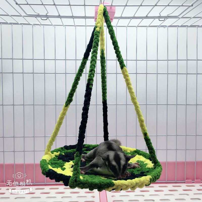 Klimtouw hangmat schommel voor kleine dieren hangend huis bed rat fretten