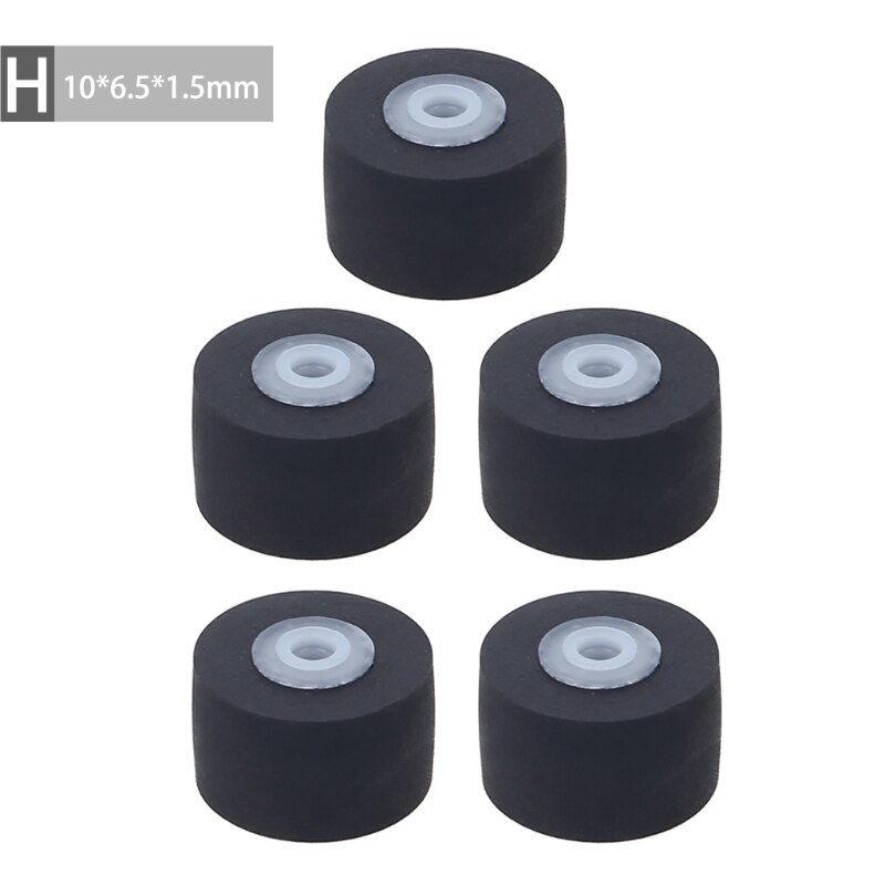 5pcs Cartridge Radio Roller Tape Recorder Pressure Cassette Belt Pulley Player R91A: H