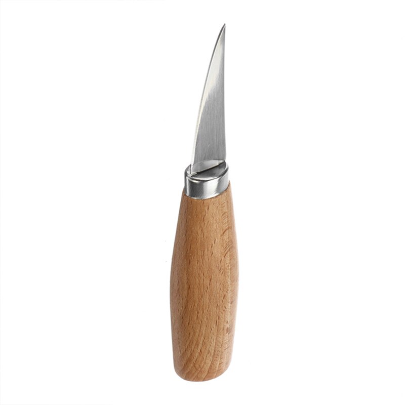 1 piece carving knife wood carving chisel woodworking tool tool set wood carving carving peeling spoon hook wood carving tool: Skew Chisel