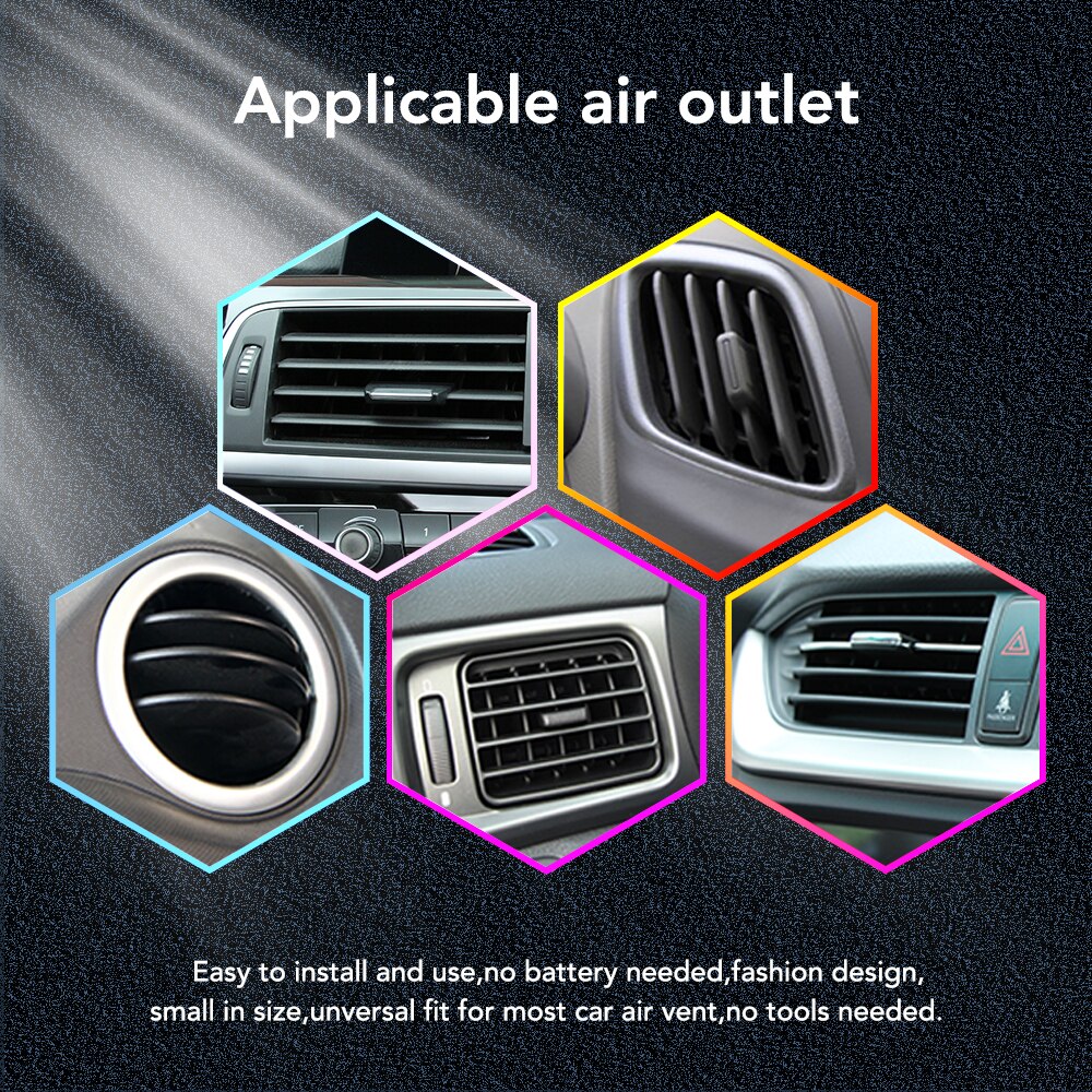 Car Air Freshener Air Vent Perfume For Citroen C4 C1 C5 C3 C6 C-ELYSEE VTS Picasso Saxo