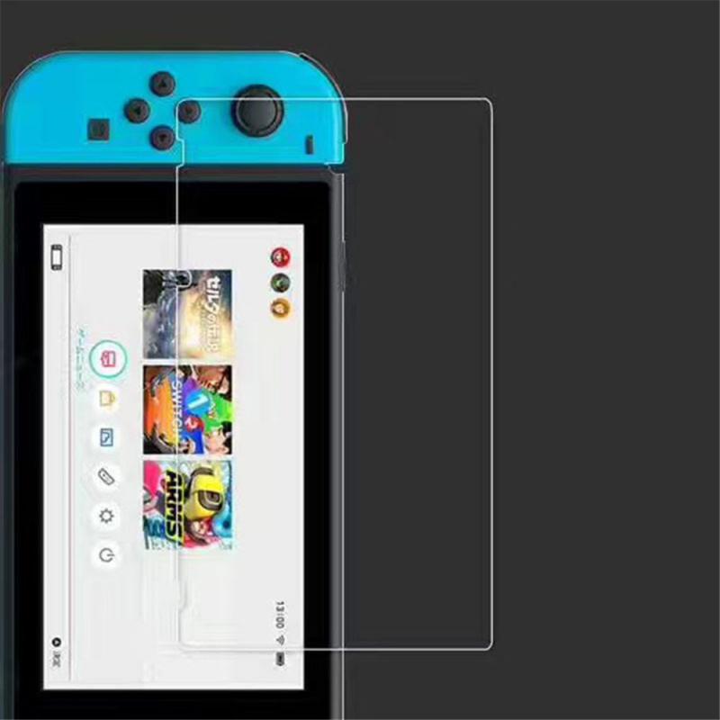 Per Nintendo Switch pellicola proteggi schermo in vetro temperato Ultra trasparente Premium 2 confezioni, 2 pezzi pellicola salvaschermo 9H per interruttore NS