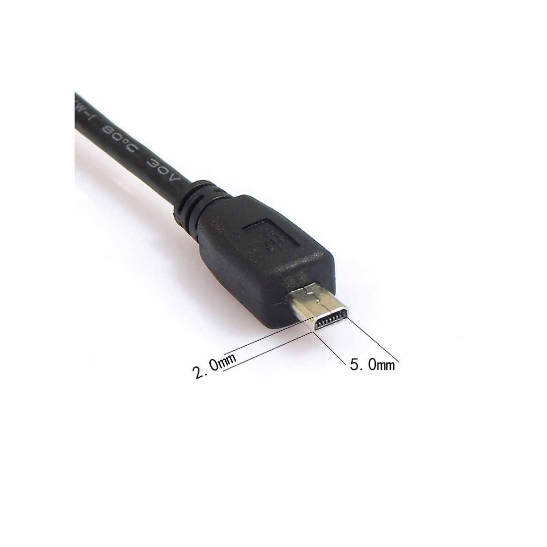 Câble USB pour Olympus CB-USB7 Smart VG-120 -140-160 VR-120-130-310-320-330_X795-X800-X820-X825-X830-x835x-845-x855-x865 _