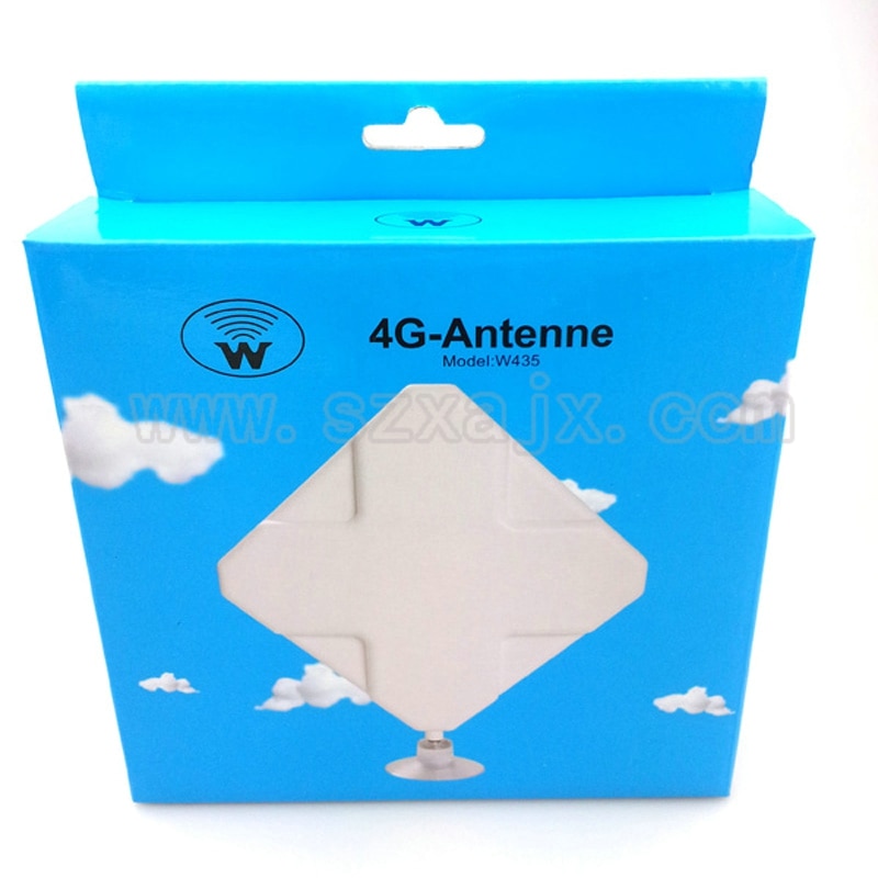 JX Antenna 4G Omni antenna 35dBi 2xSMA TS9 CRC9 connector for 3G 4G Router USB Modem