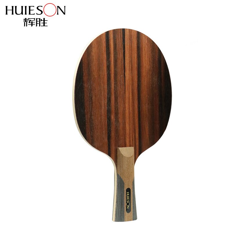 Huisheng Ebbenhout Weave Carbon Ping Pong Paddle Blade Training Ping Pong Backplane Penhold