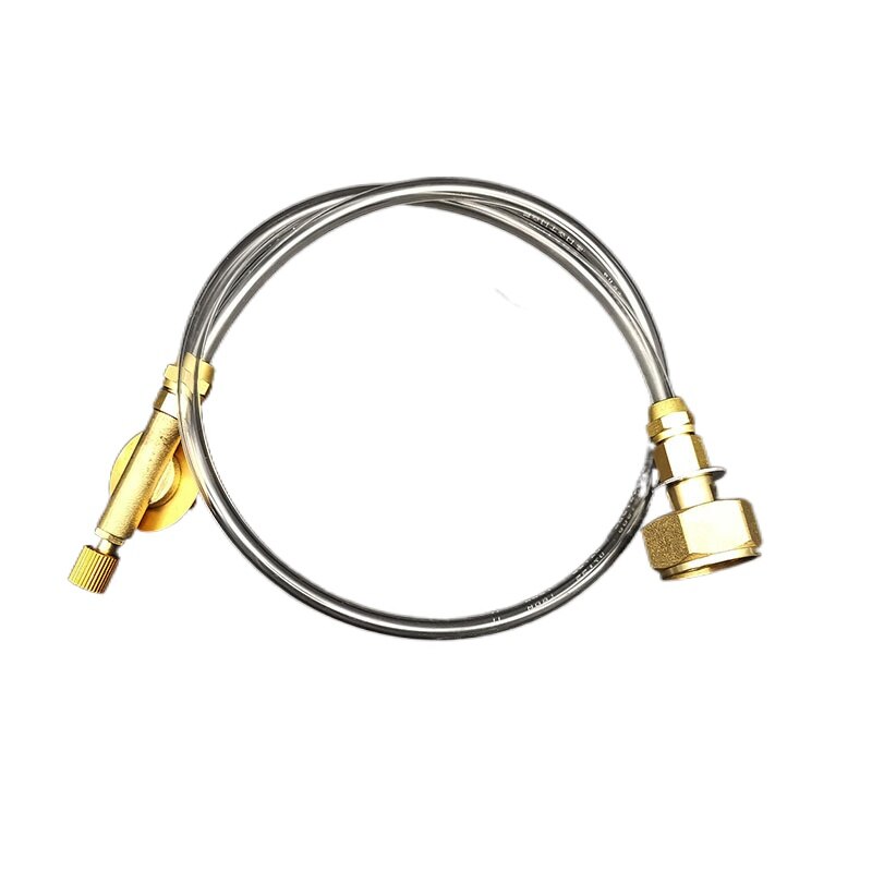 Adaptador de recarga de propano para estufa de Gas de acampada al aire libre, acoplador de tanque, accesorios de carga de Gas: Inflation