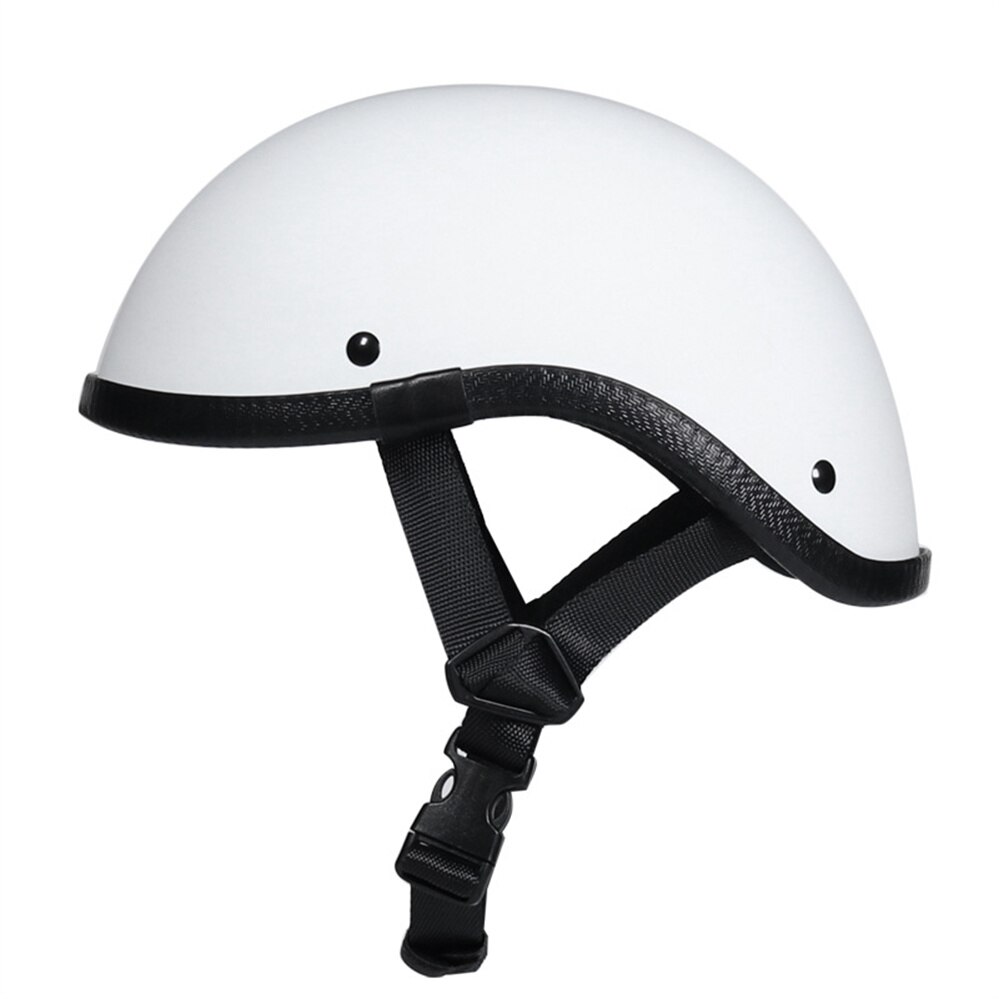 DOT Approved JYT Motorcycle Vintage Half Face Helmet Retro Cafe Racer Cruiser Scooter Motorbike Riding Capacetes Para Moto Casco