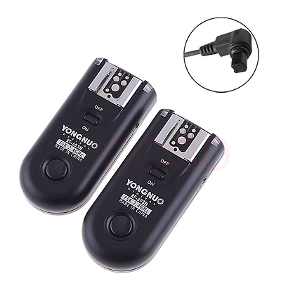 YONGNUO RF-603 II Flash Trigger 2 Transceivers Set Ontspanknop voor Canon Nikon Pentax DSLR Camera RF-603 II C1 C3 N1 N3 6D