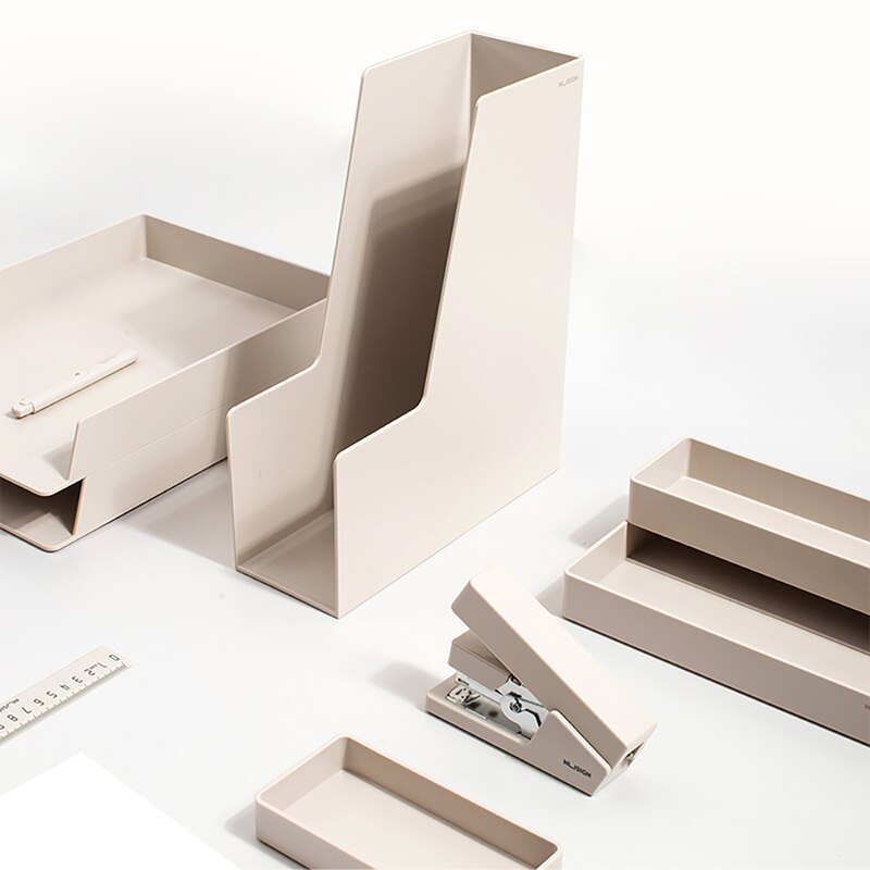 DELI NUSIGN NS022 Book Stands magazine holder file container desktop documents arrangement box officeworks A4 paper dawer tray