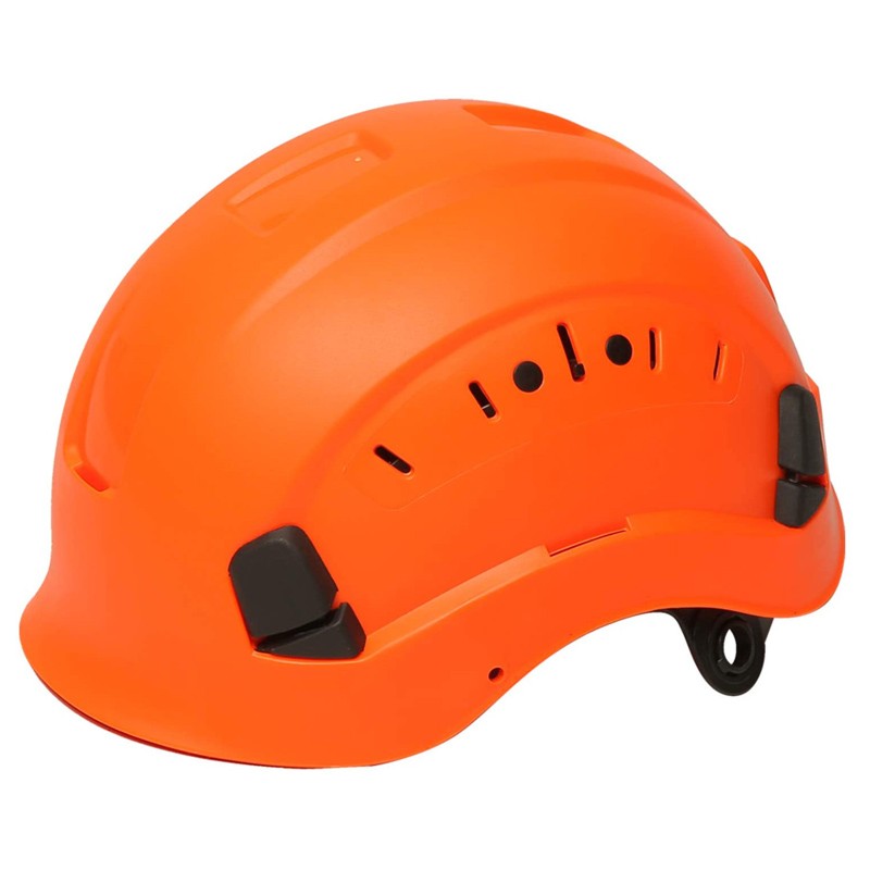 CE Carbon Fiber Safety Helmet for Engineer Construction Industrial Protective Working Rescue Bicycle Motorcycle Helmets Hard Cap: Pure Orange
