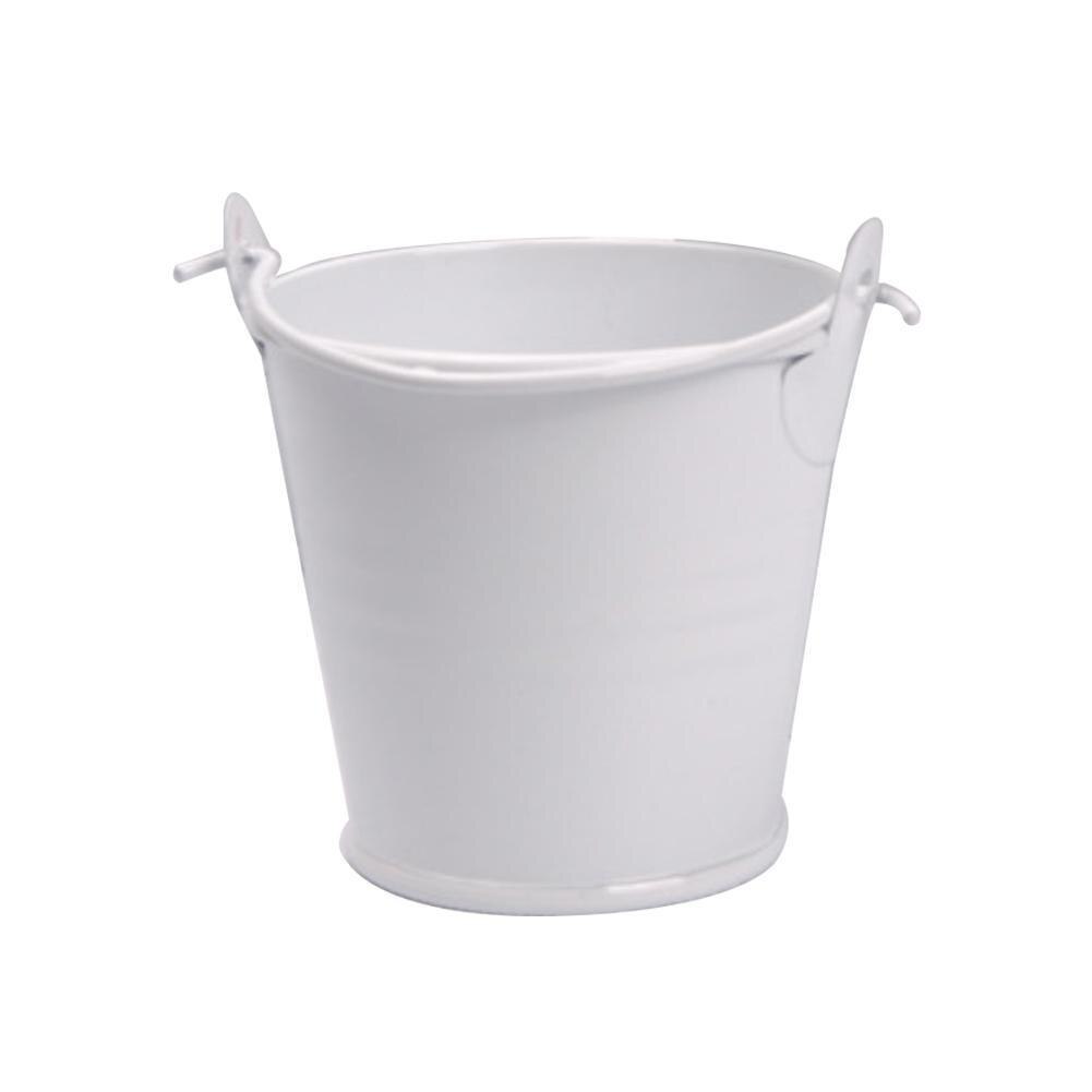 Small Plastic Bucket Tinplate Mini Keg Barrel Outdoor Garden Household Watering Flower Kitchen Bucket Bathroom Water G3D0