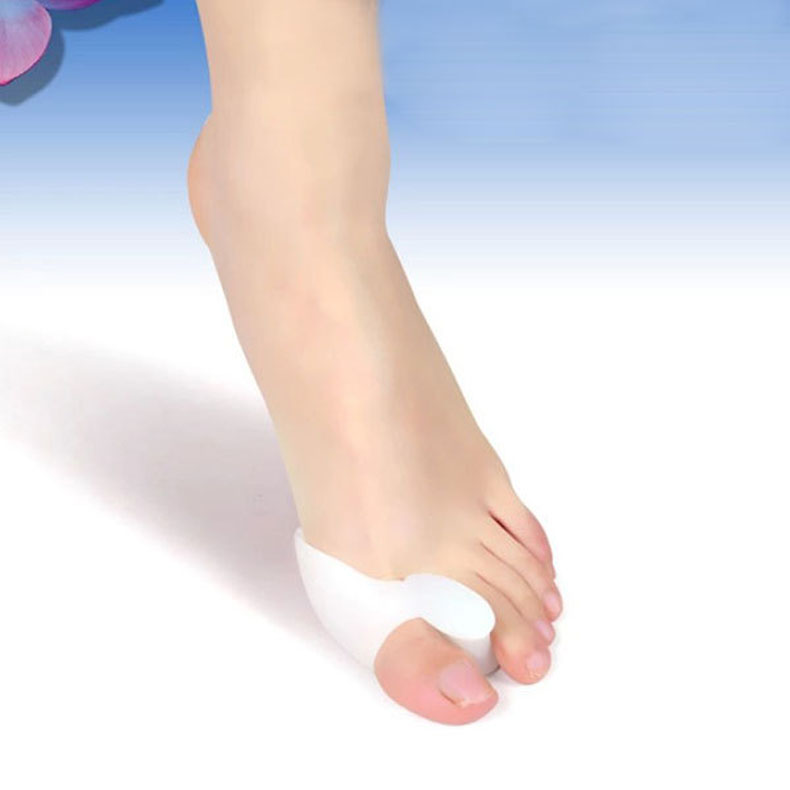 1 Paar Teenseparators Spacer Stijltang Duim Vinger Grote Voeten Apparaat Pad Teen Pads Duim Valgus Corrector Relief Voet Bunion w1