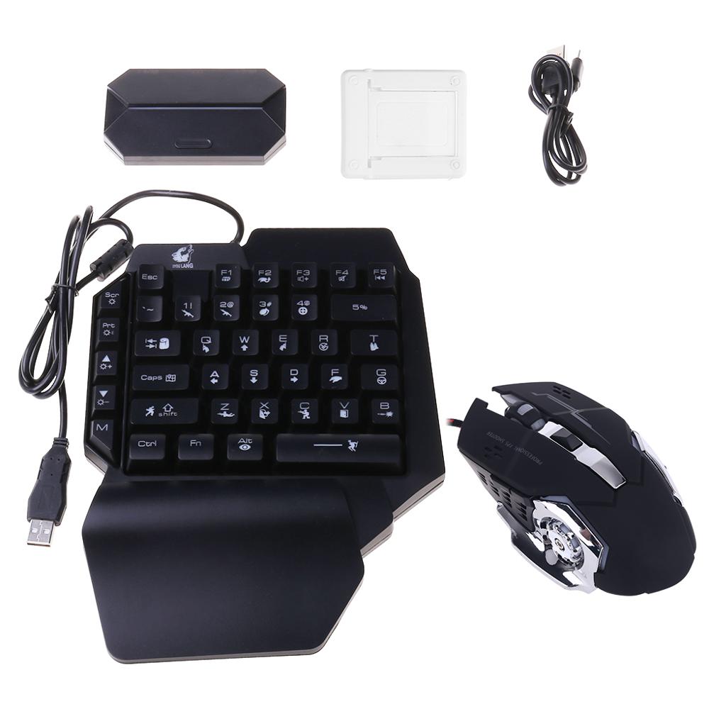 1 Pc G6 Keyboard Mouse Converter USB Extender for iPhone An-droid Mobile Phone Games