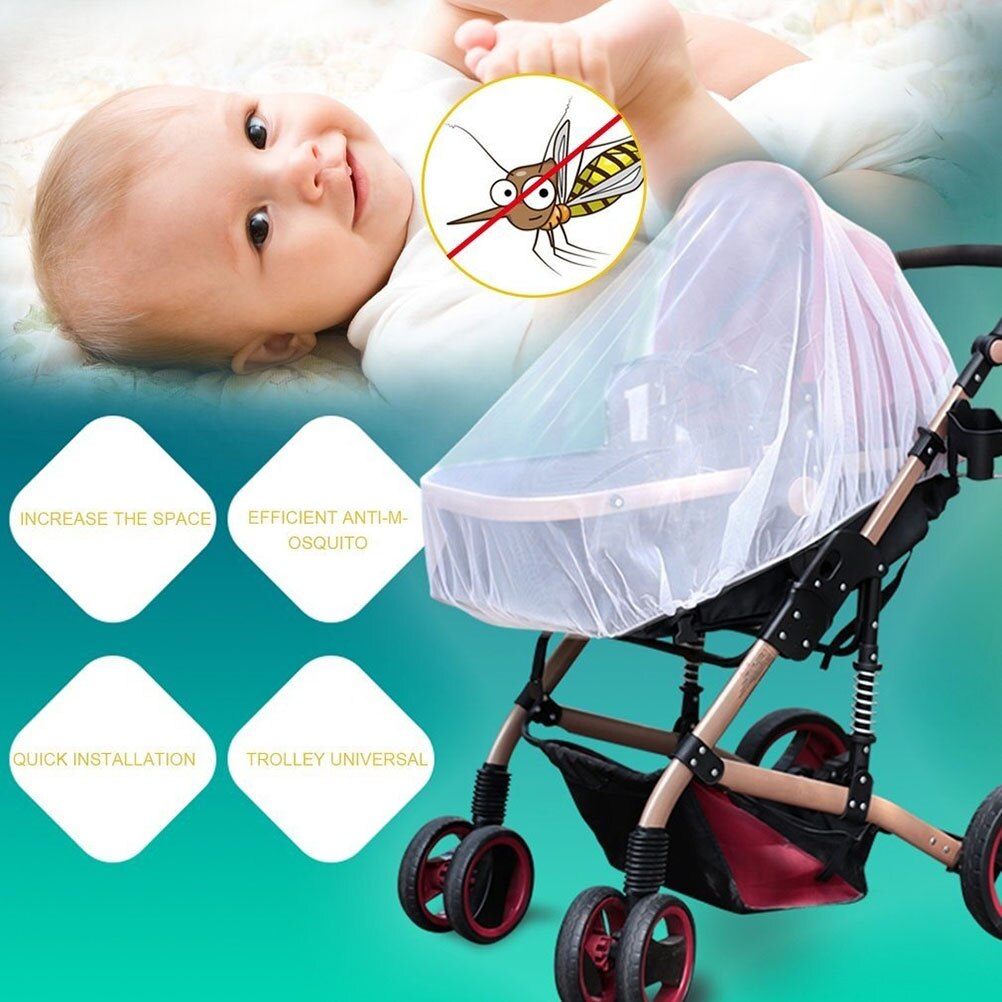 Neugeborenen Kleinkind Kleinkind Baby Kinderwagen Krippe Moskito Netz Für Kinderwagen Und Stubenwagen Netz Mit Elastische Kanten Kinderwagen Moskito