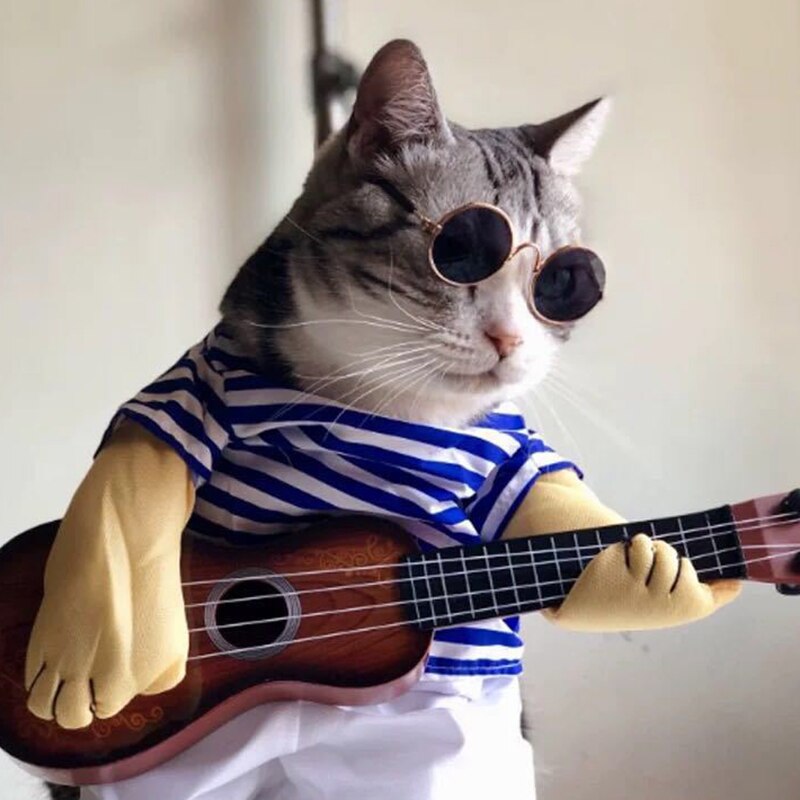 Colorful Cool Cat Glasses Sunglasses for Small Pet Glasses Trend Toy Sunglasses Fro Cats and Small Dogs 1pc