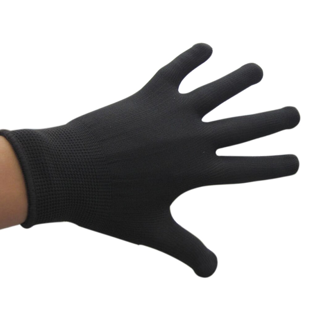 1 Paar Ademend Fietsen Handschoenen Outdoor Anti-Slip Sport Fiets Fietsen Veiligheid Elastische Fietsen Handschoenen Volledige Vinger Zomer: Black