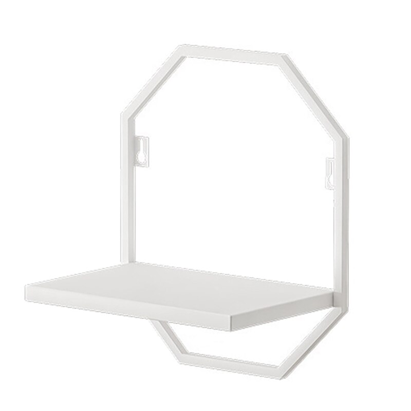 Creative Storage Display Shelf Wall Mounted Storage Rack Wall Display Craft Shelves Kitchen Bedroom Living Room Stand: Turchese