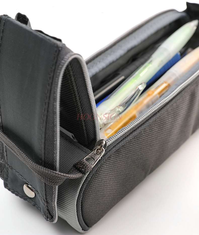 Einfache vertikale bleistift fallen lagerung tasche große kapazität bleistift tasche schreibwaren Kasten für grund-und mittleren schule studenten